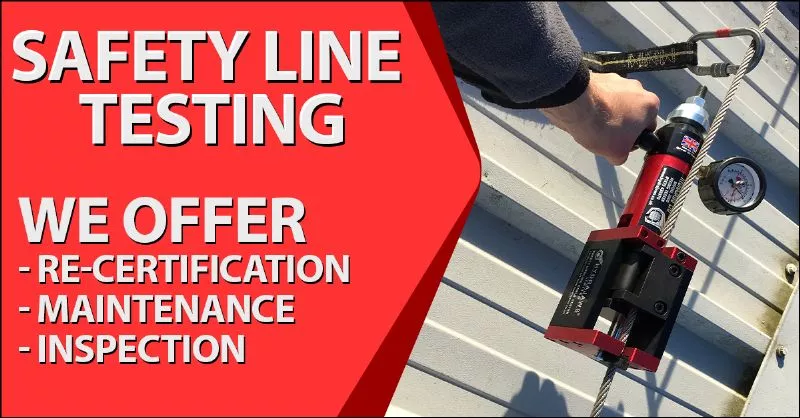 Safety Line Testing Bournemouth Industrial Roofing - Bournemouth, Dorset
